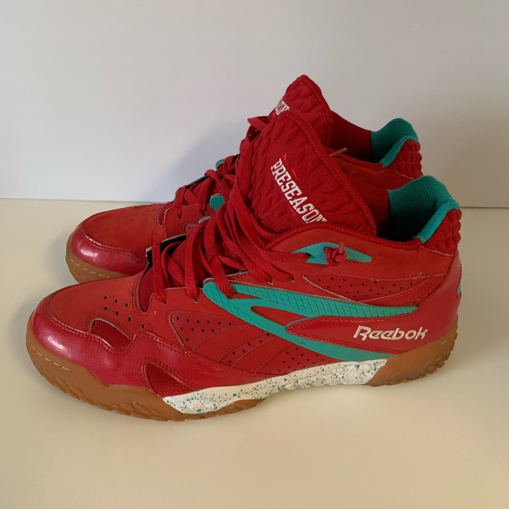 Reebok scrimmage mids.